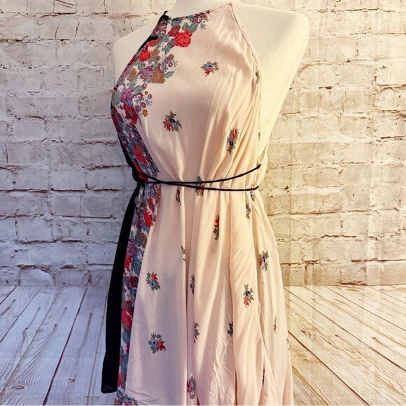 Intimately Free People floral halter blouse - Picture 1 of 6